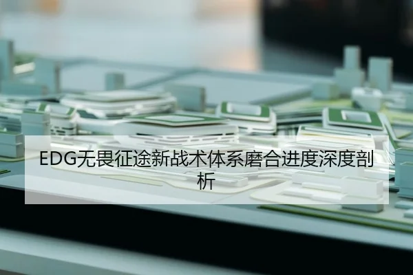 EDG无畏征途新战术体系磨合进度深度剖析